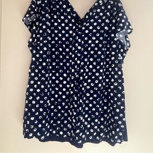 EVANS - Polka Dot Women's Top